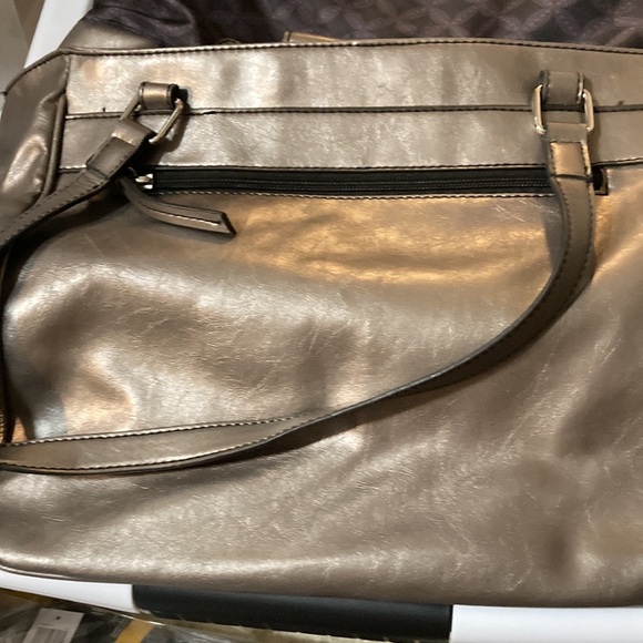 Pewter Franco Santo shoulder bag, purse - Picture 2 of 5